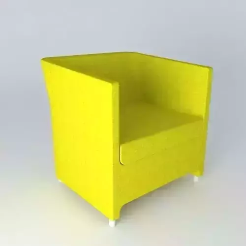 Yellow armchair