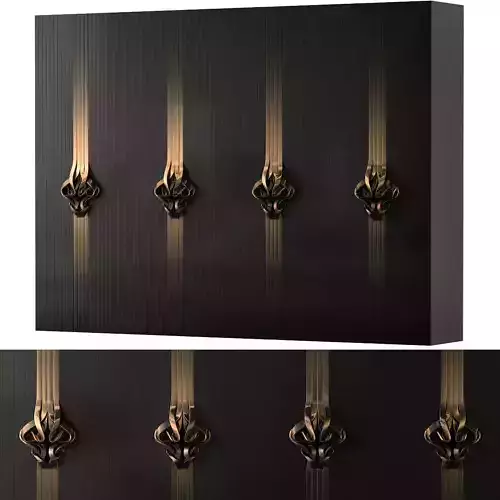 Luxury Wardrobe 3d model