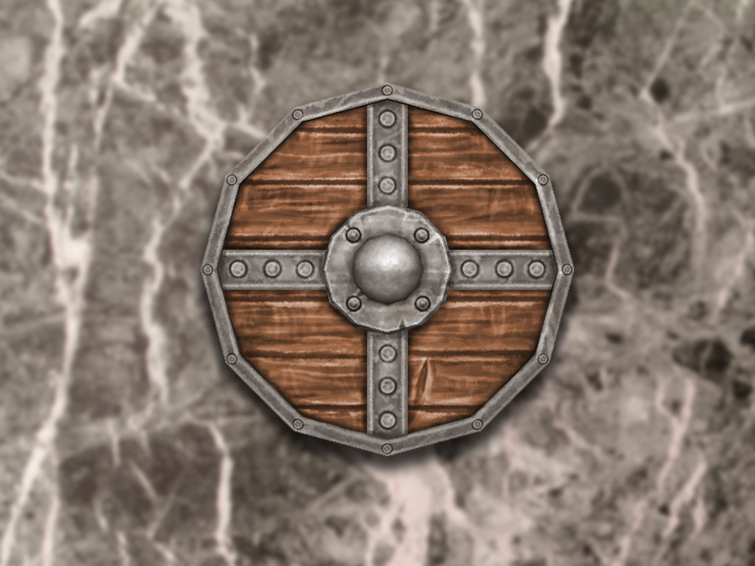 Fantasy Armory - Basic Shield Collection Vol01 Low-poly 3D model_6