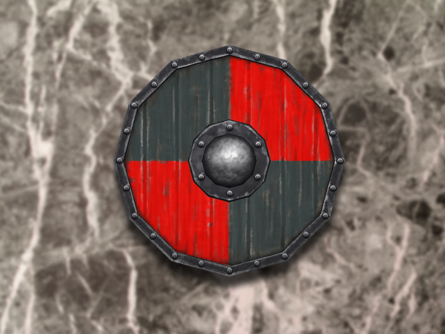 Fantasy Armory - Basic Shield Collection Vol01 Low-poly 3D model_9