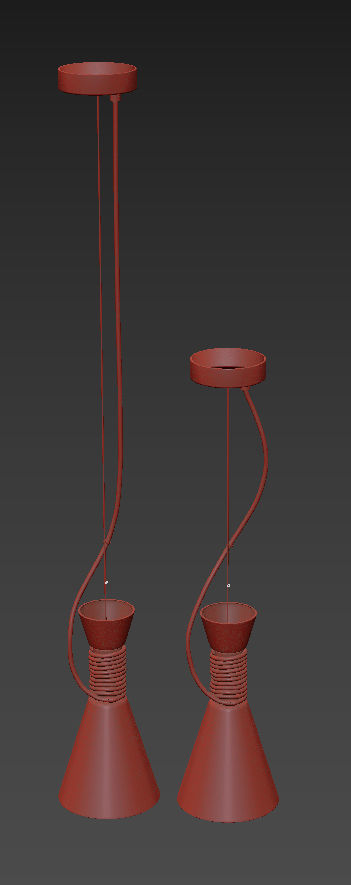 California Pendant Light 3D model_6