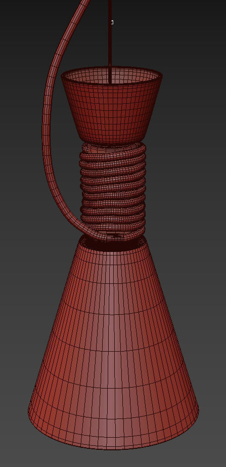 California Pendant Light 3D model_4