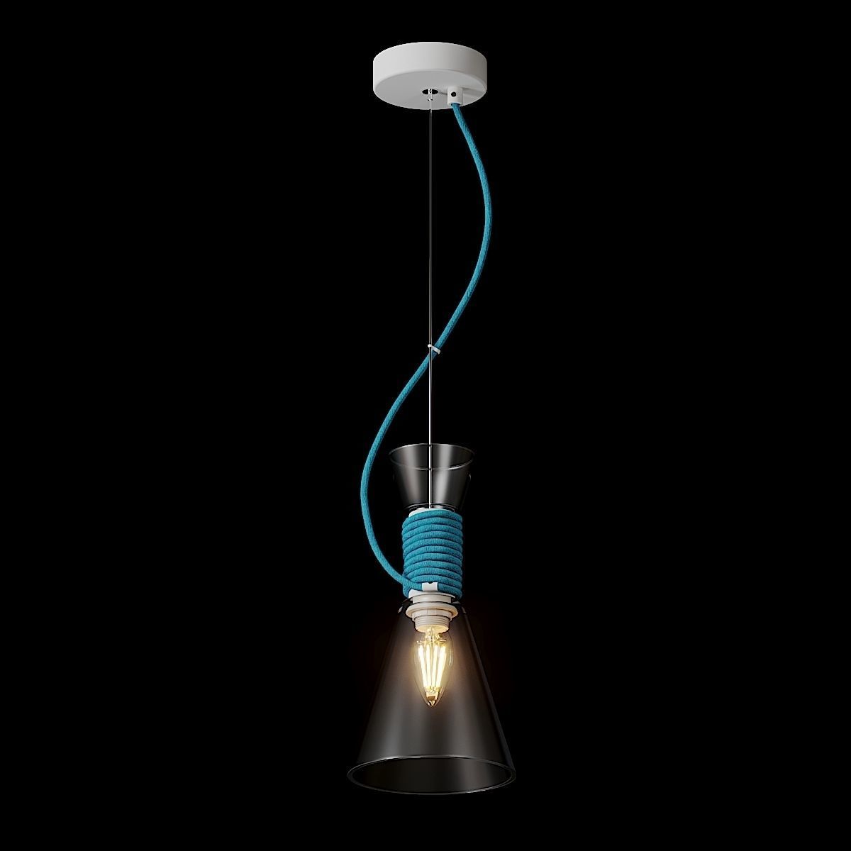 California Pendant Light 3D model_3