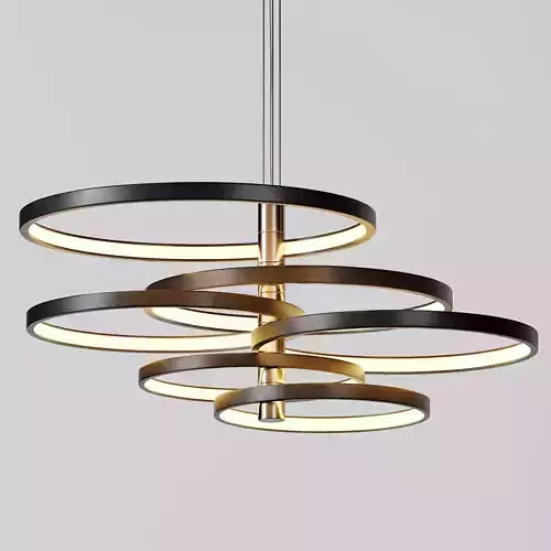 Hoopla Multi-Light LED Pendant