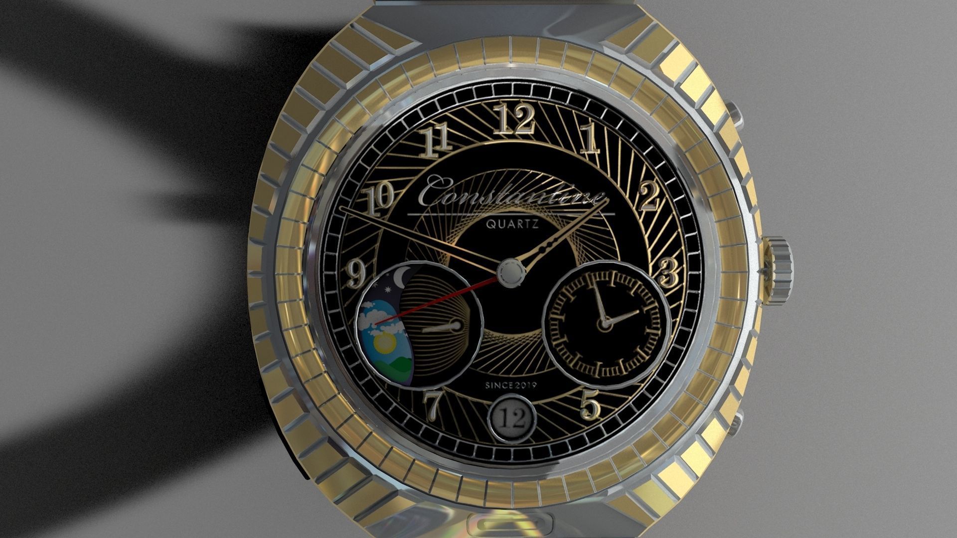 Watch Constantine Free 3D model_4