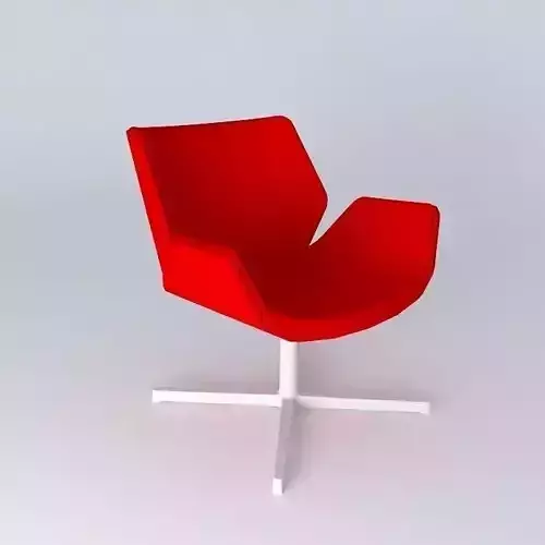 Modern red chair