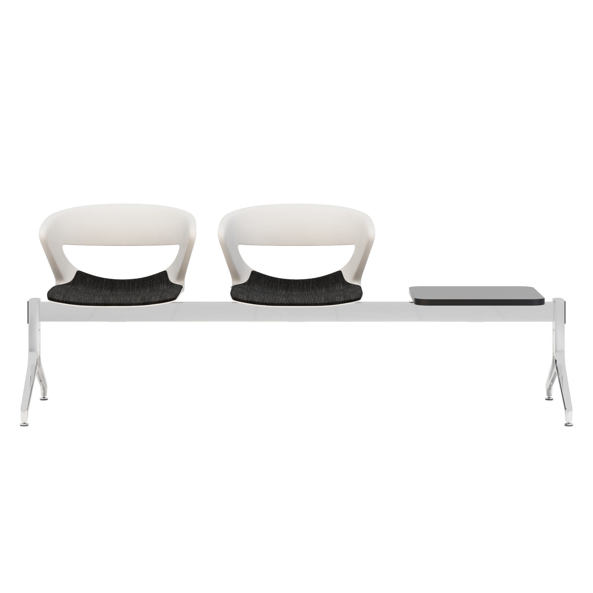 Kastel kicca bench type 1 3D model_1