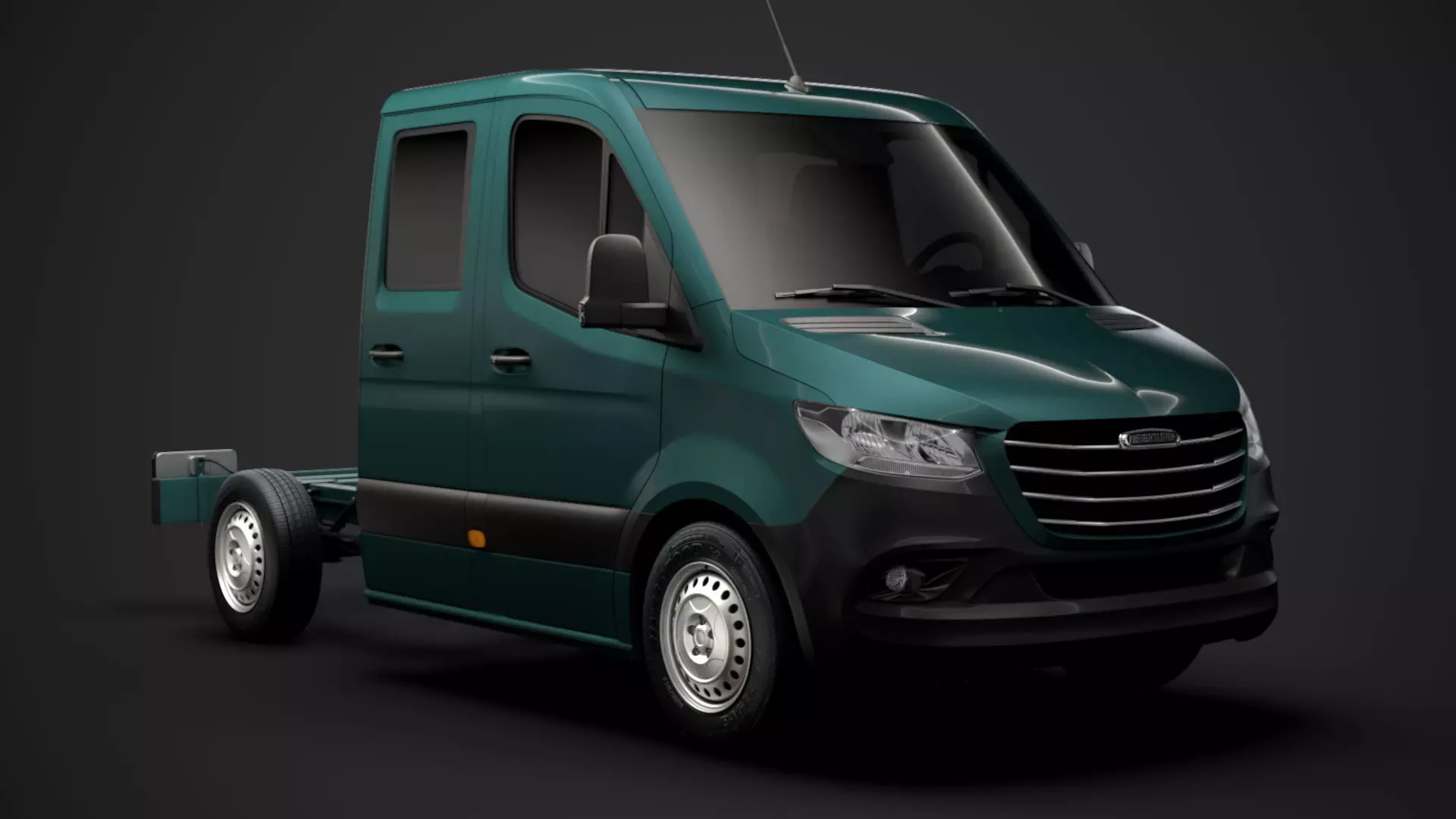 Freightliner Sprinter Chassis Crew Cab L1 FWD 2020 3D model