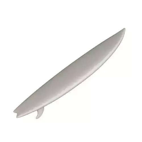 Small surfboard 3D print model