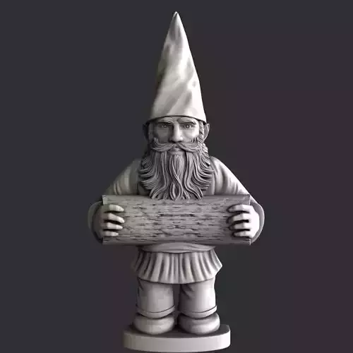 3d STL models for CNC router gnome