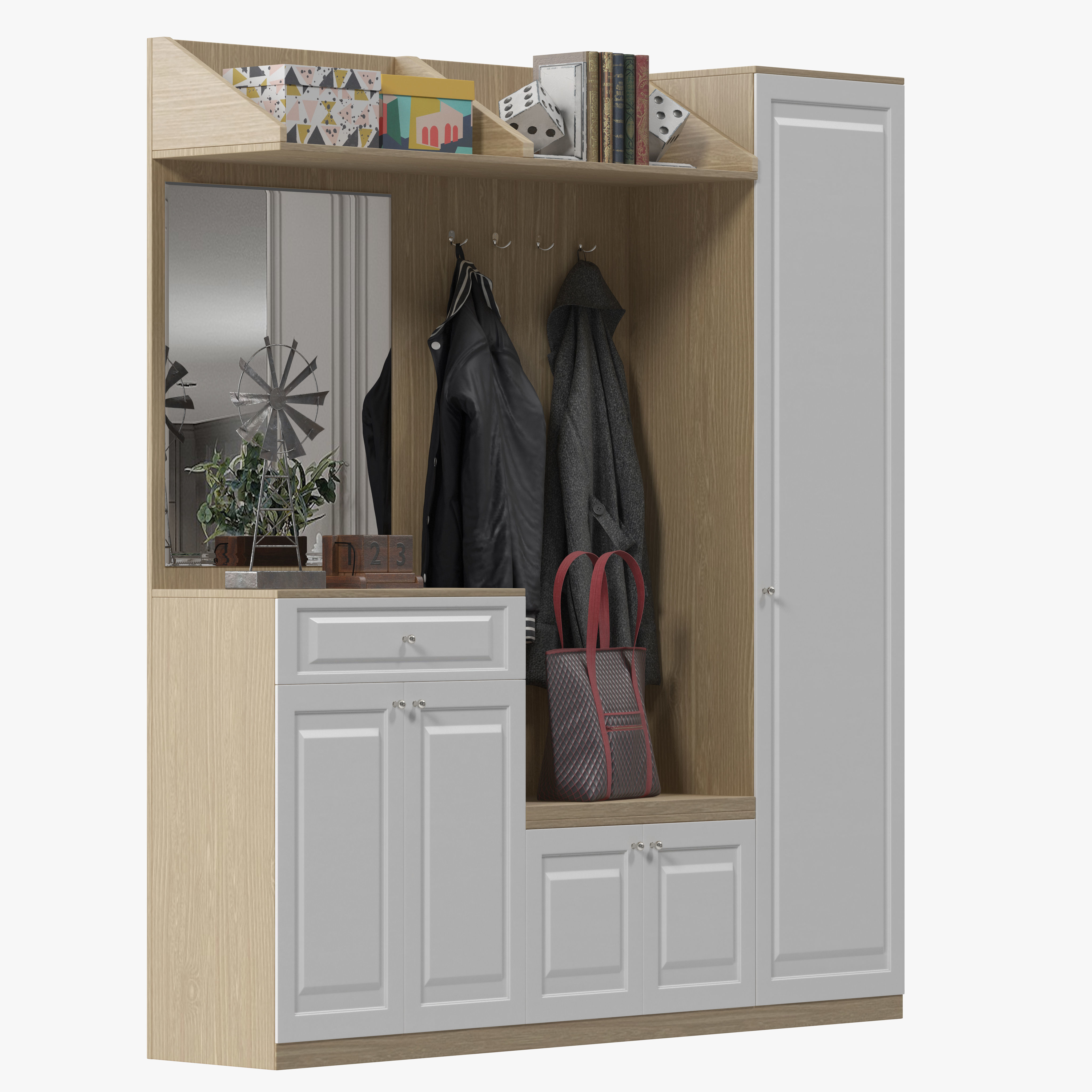 Cleethorpes Hallway Unit 3D model_4