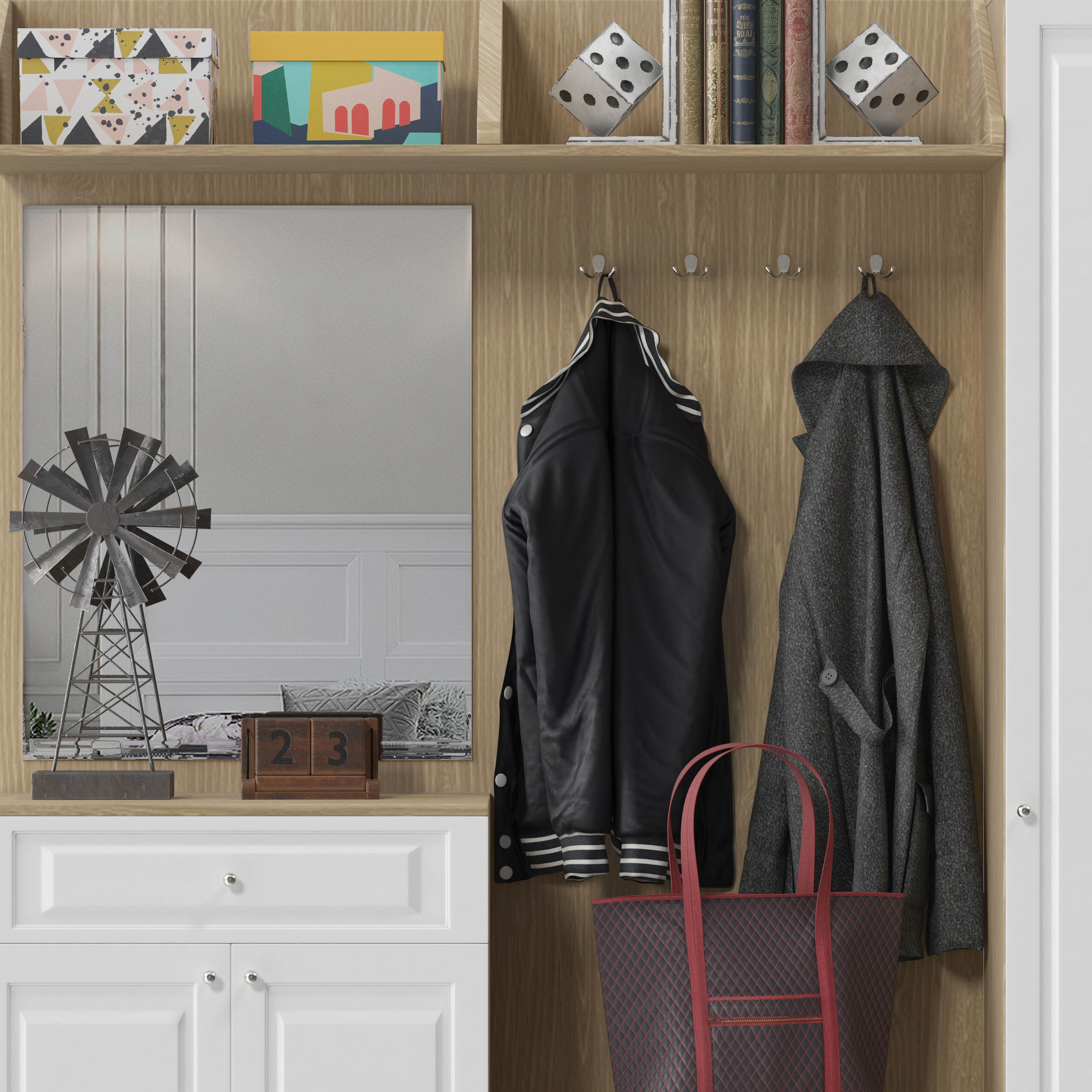 Cleethorpes Hallway Unit 3D model_6