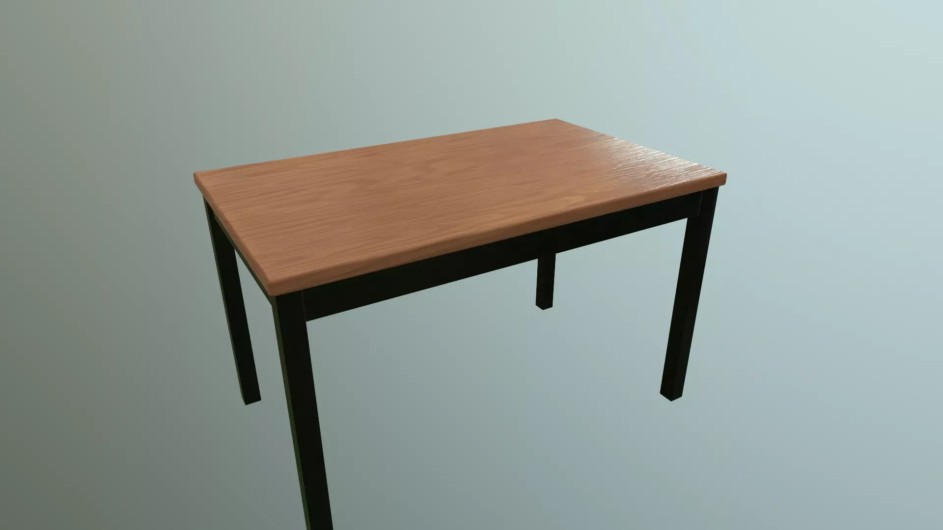 3D model Wood Table Low Poly PBR Game VR / AR / low-poly | CGTrader
