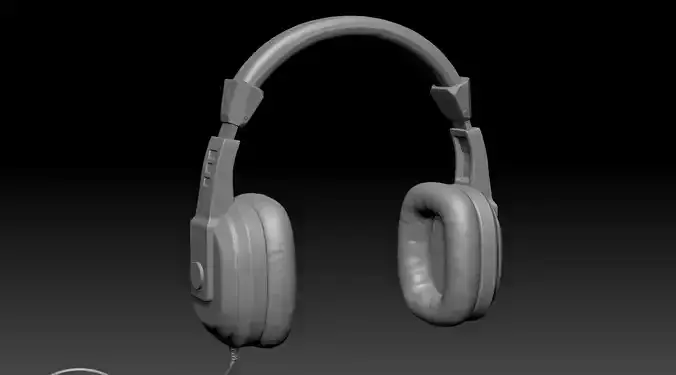 Cool Headphones 3D model
