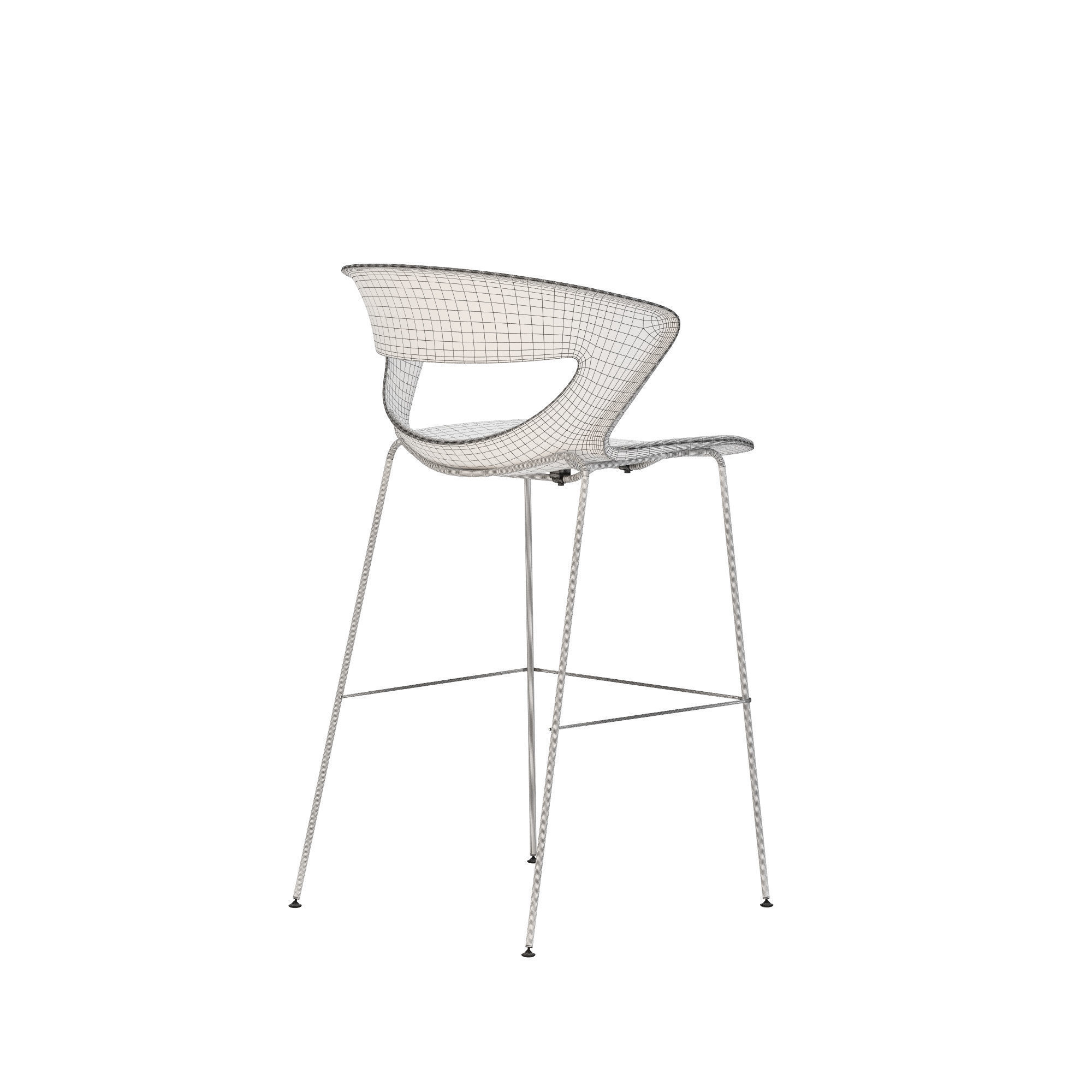 Kastel kicca stool type 1 3D model_8