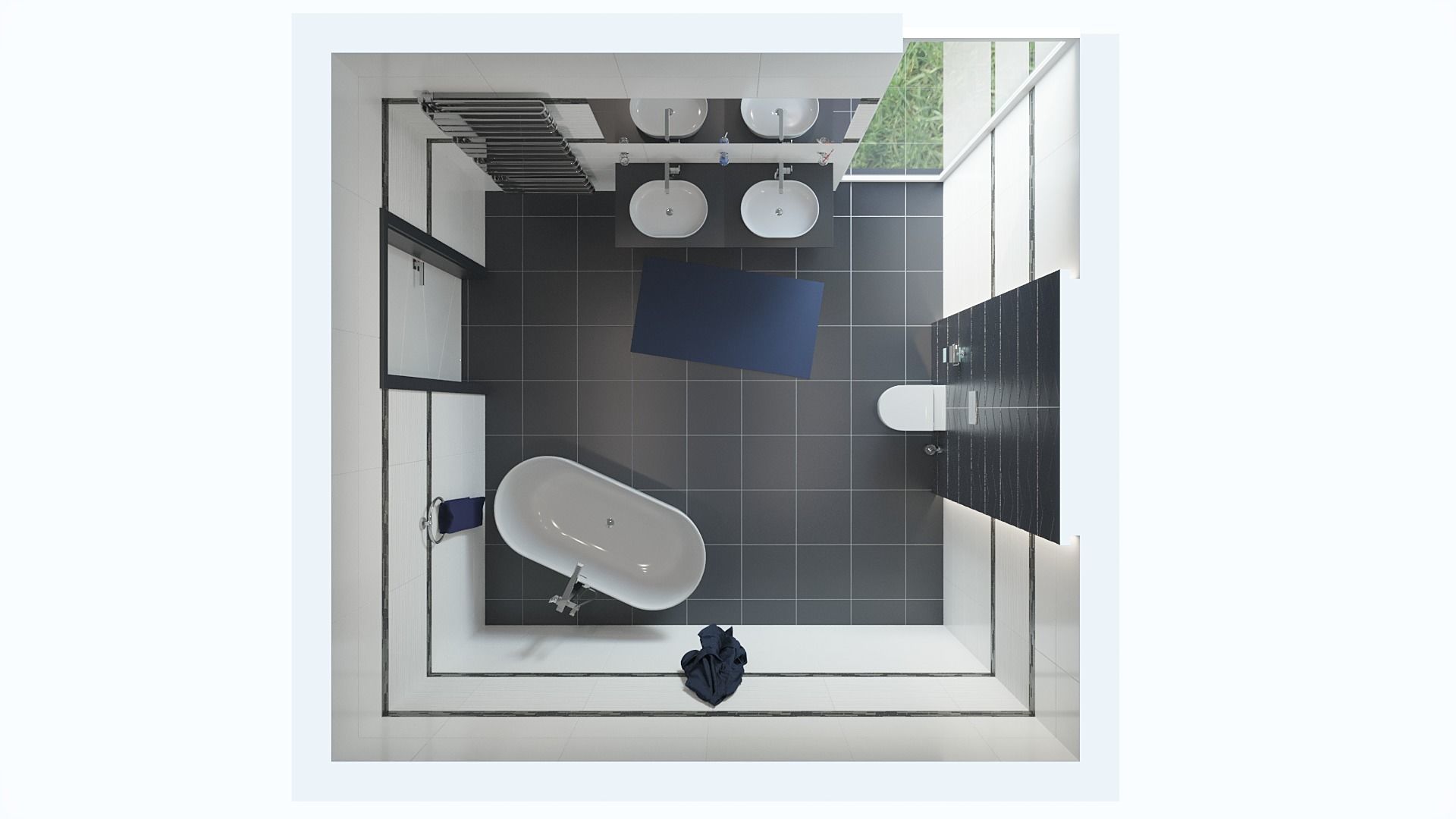Bathroom 06 Low-poly 3D model_10
