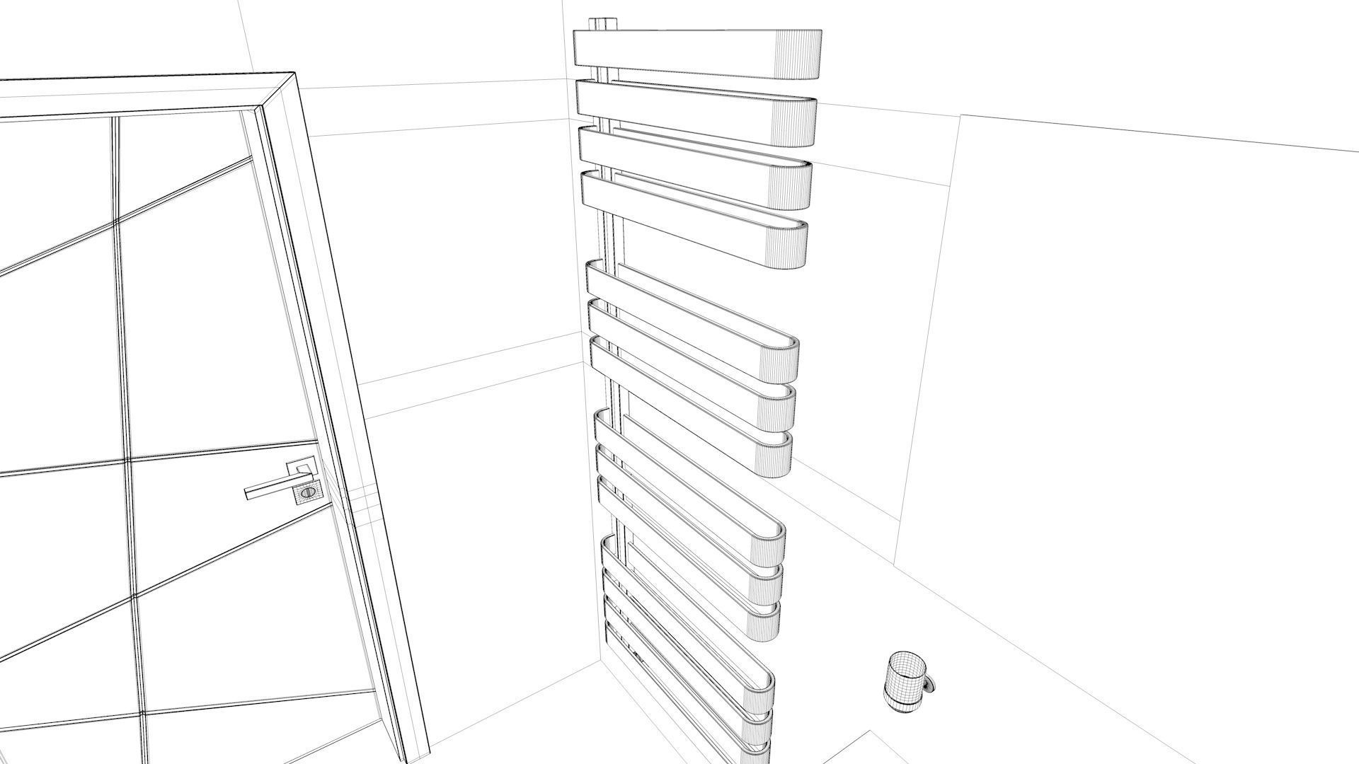 Bathroom 06 Low-poly 3D model_18
