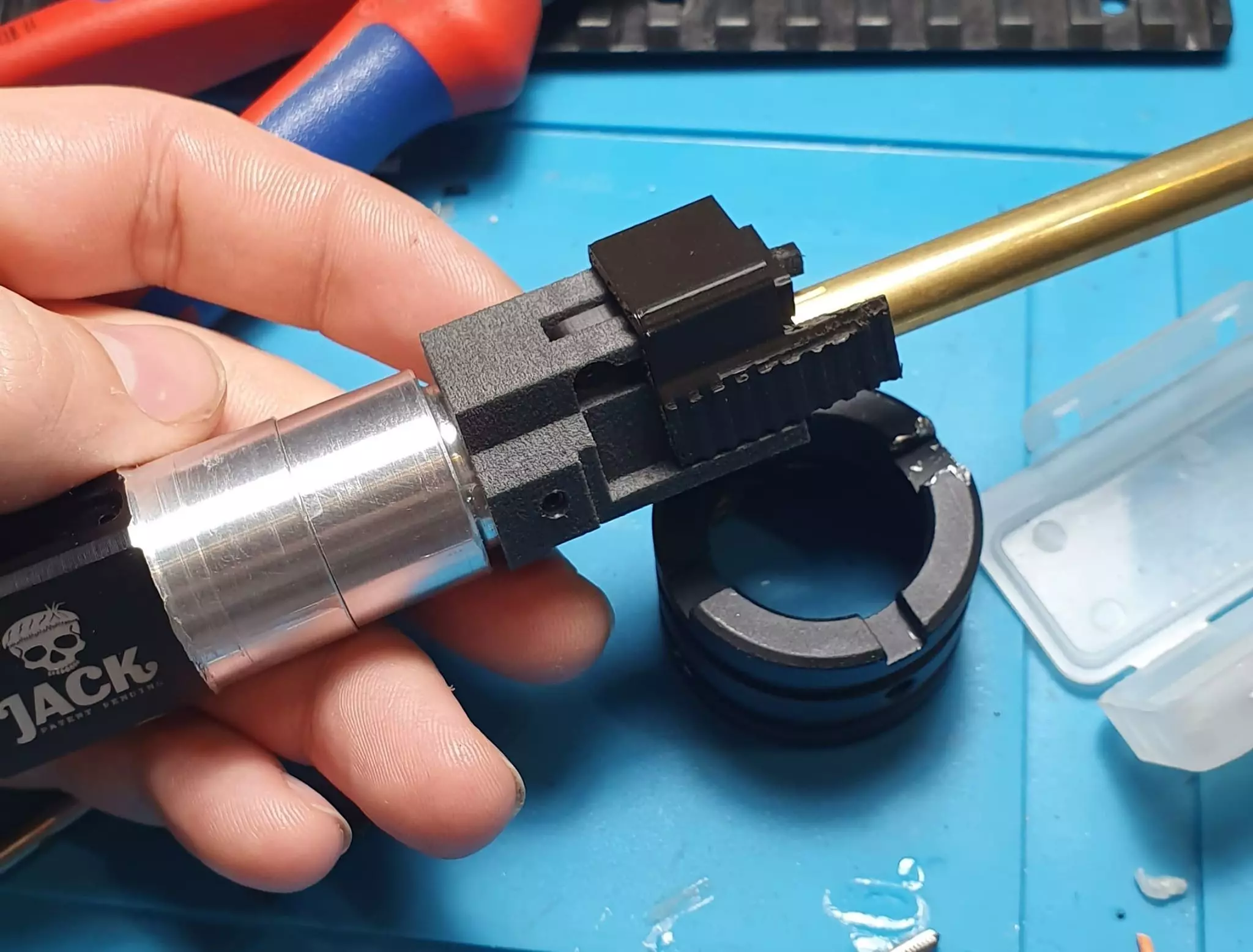 HPA KIT for MP7 Tokyo Marui - COMPLETE with chamber 3D model_0