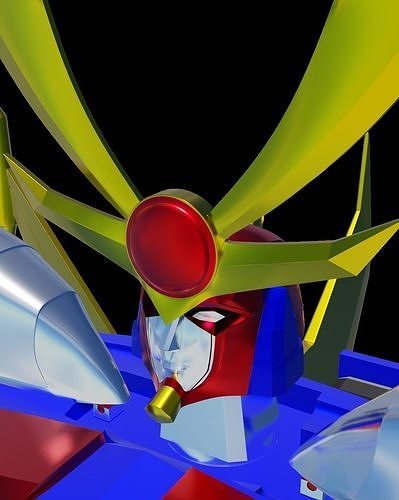 Daitarn 3 Posable Toy 3D print model