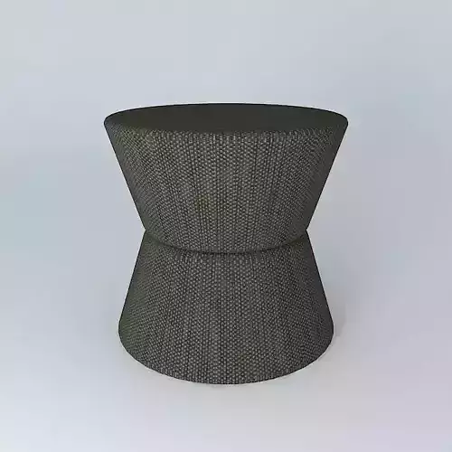 Ottoman  Toi Toi Puft Hourglass