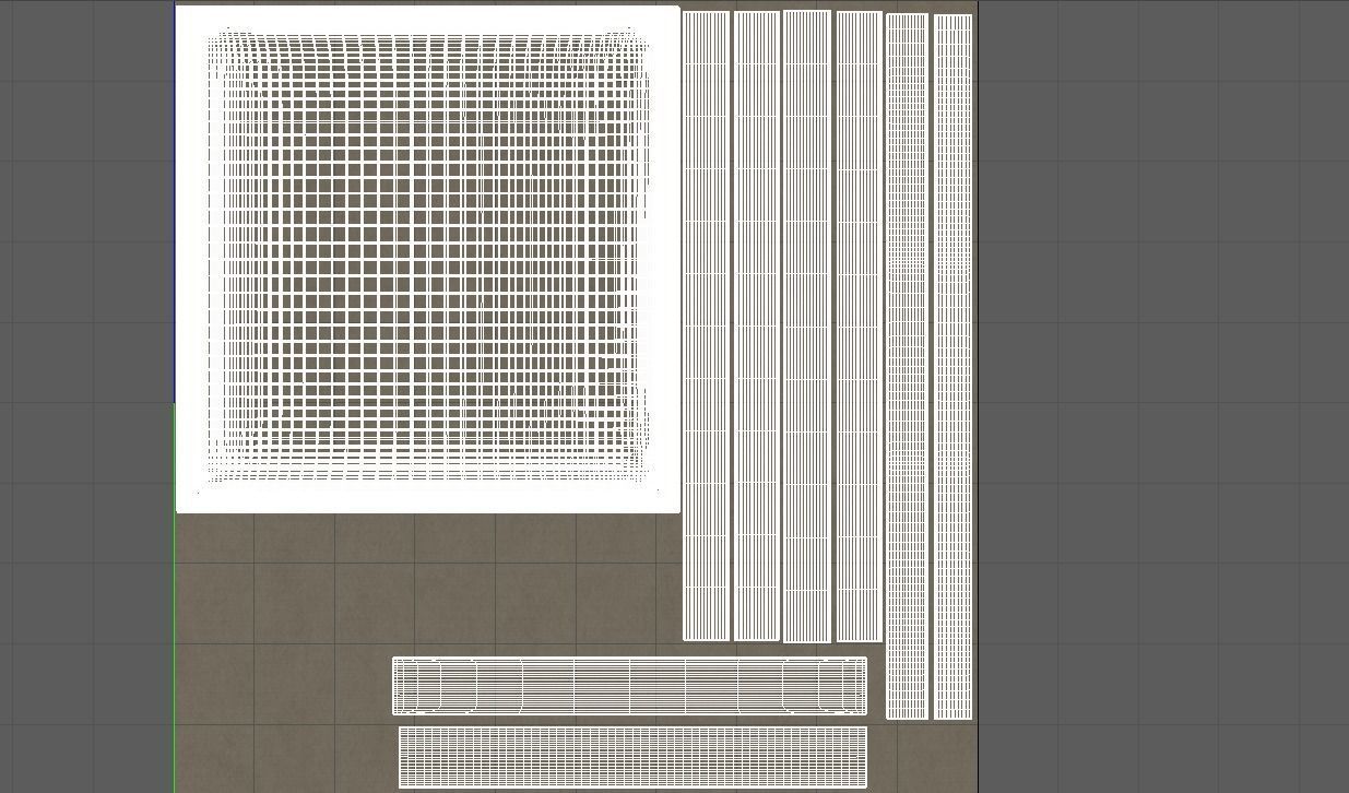 chair bar stool 3D model_3