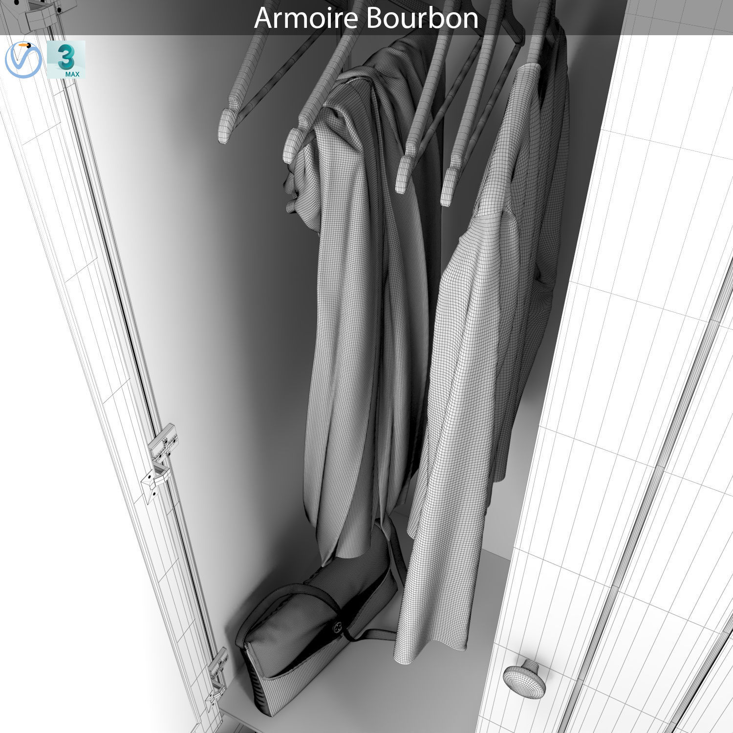 MADE Armoire Bourbon 3D model_11