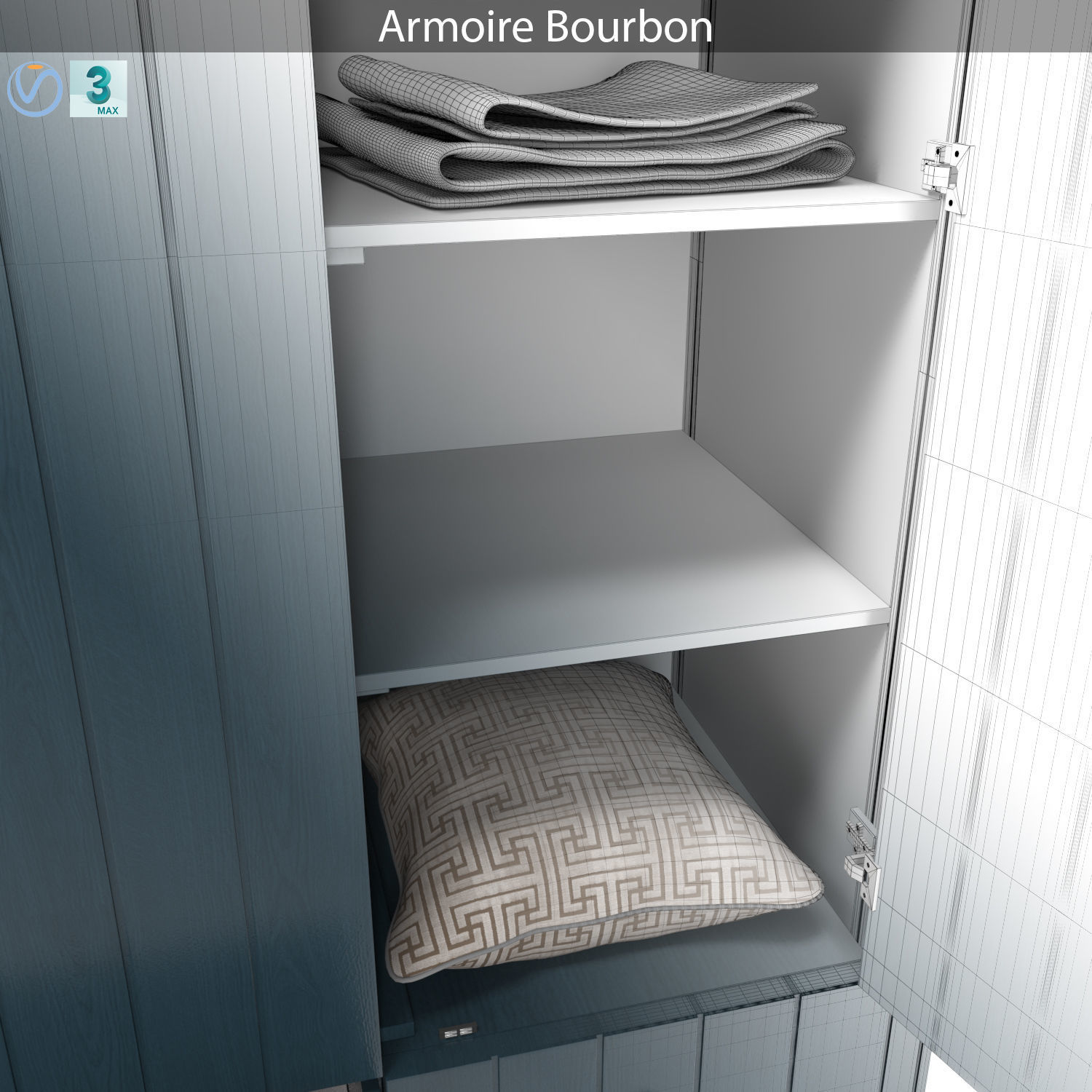 MADE Armoire Bourbon 3D model_9