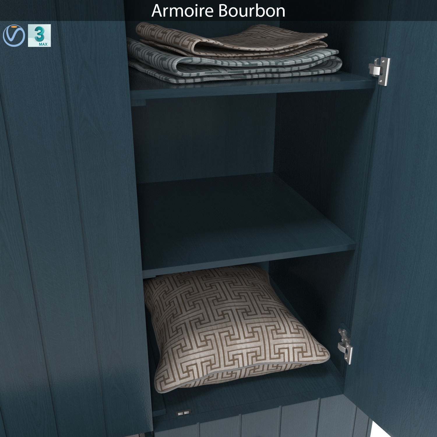 MADE Armoire Bourbon 3D model_7