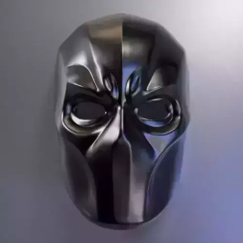 helmet  Silver Gold  Print