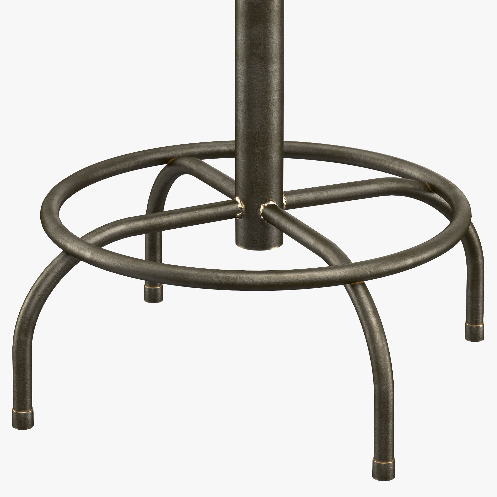 Horeca bar stool 3D model_3