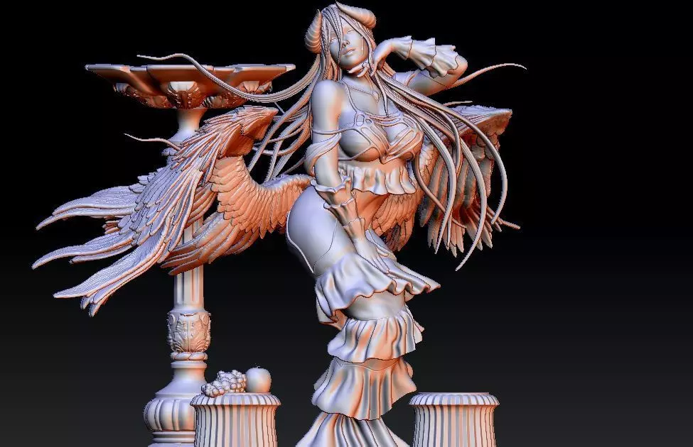 Albedo Overlord 3D print model_0