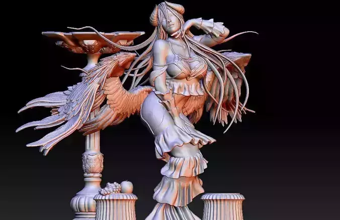 Albedo Overlord 3D print model