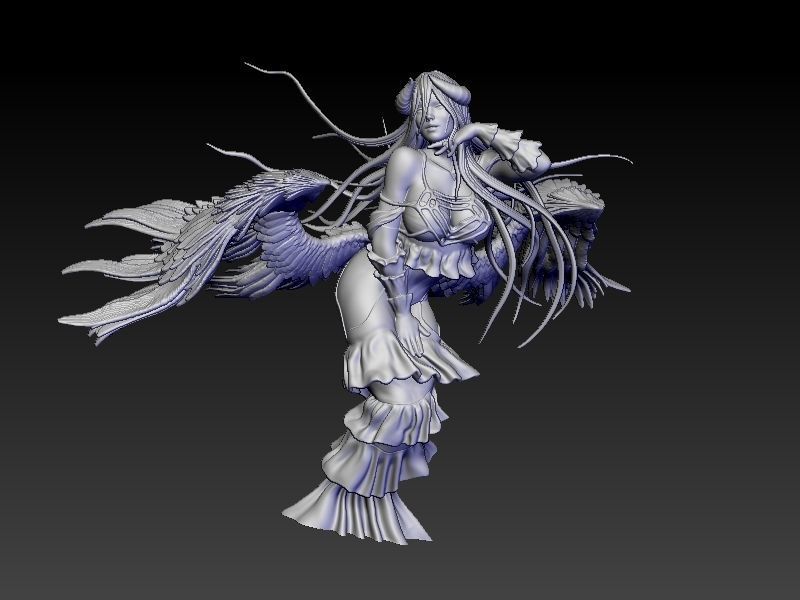 Albedo Overlord 3D print model_3