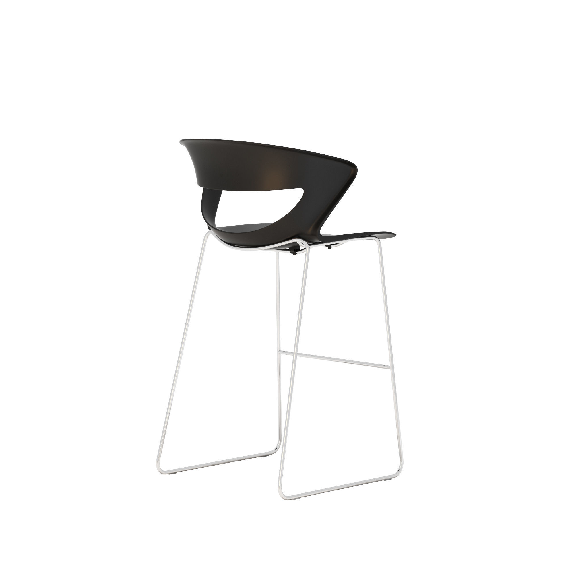 Kastel kicca stool type 2 3D model_3