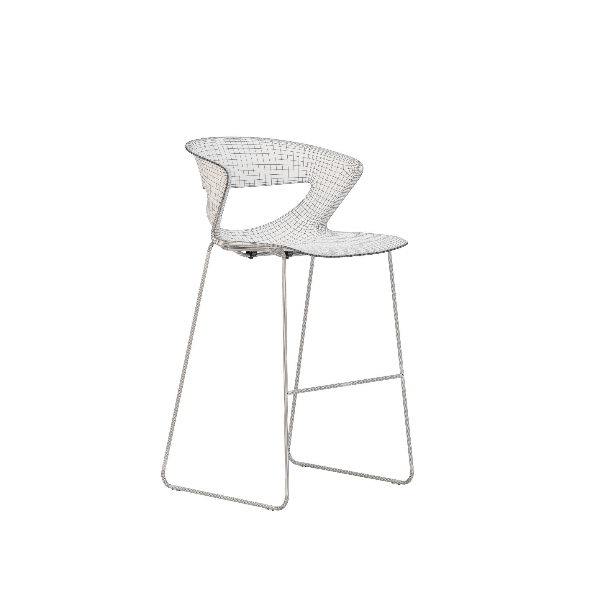 Kastel kicca stool type 2 3D model_5