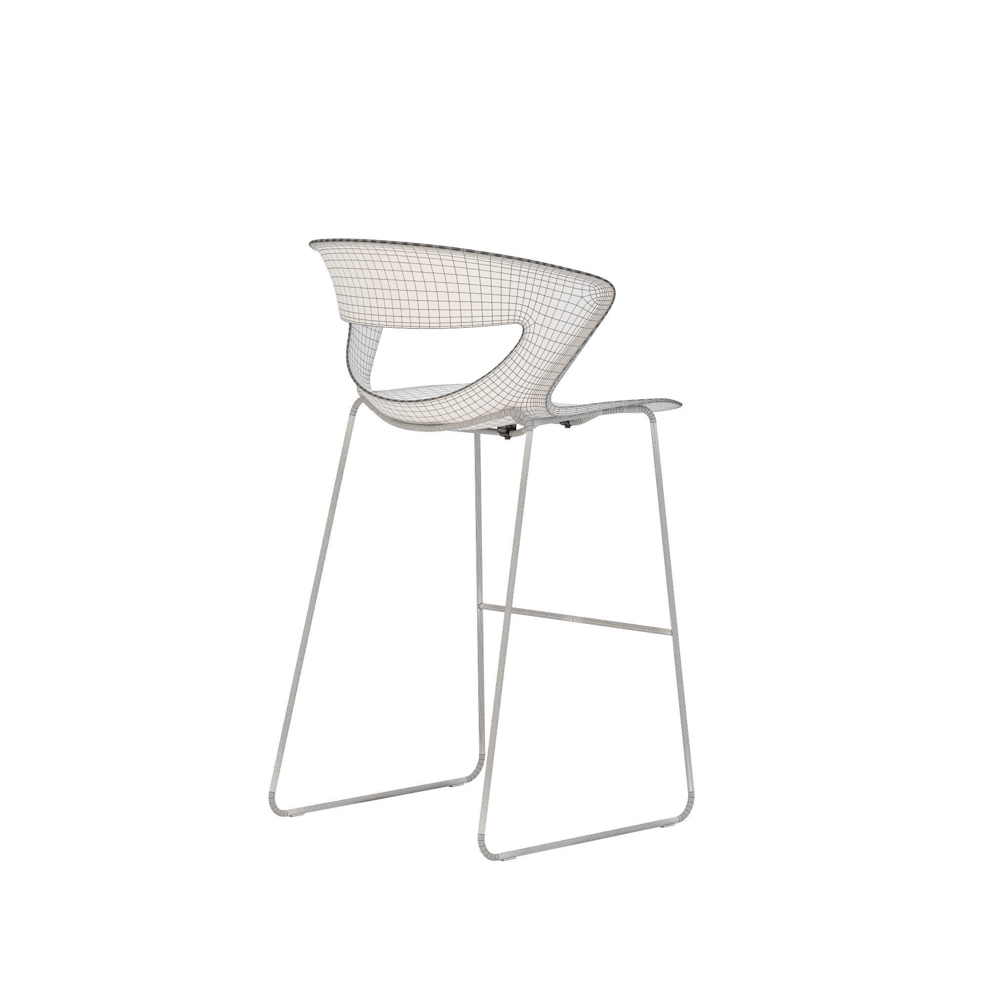 Kastel kicca stool type 2 3D model_8
