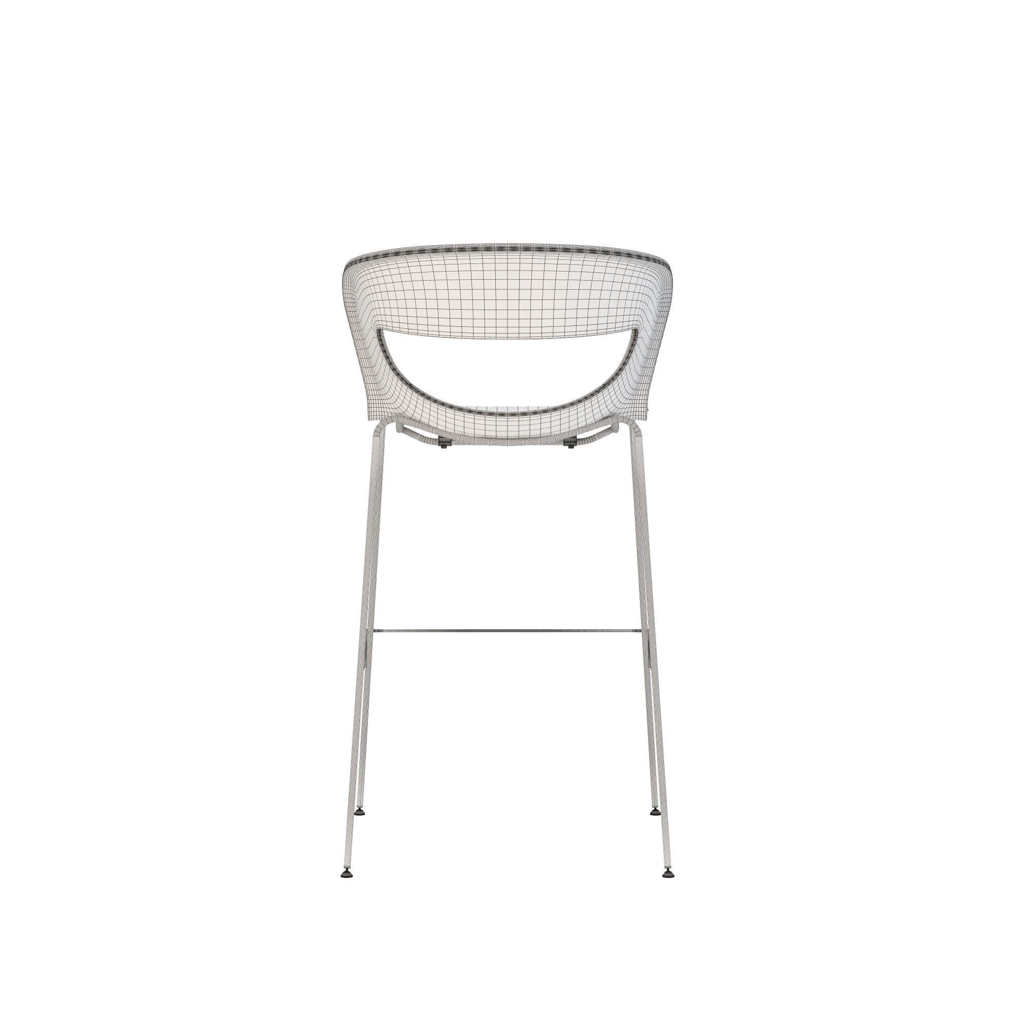 Kastel kicca stool type 3 3D model_9