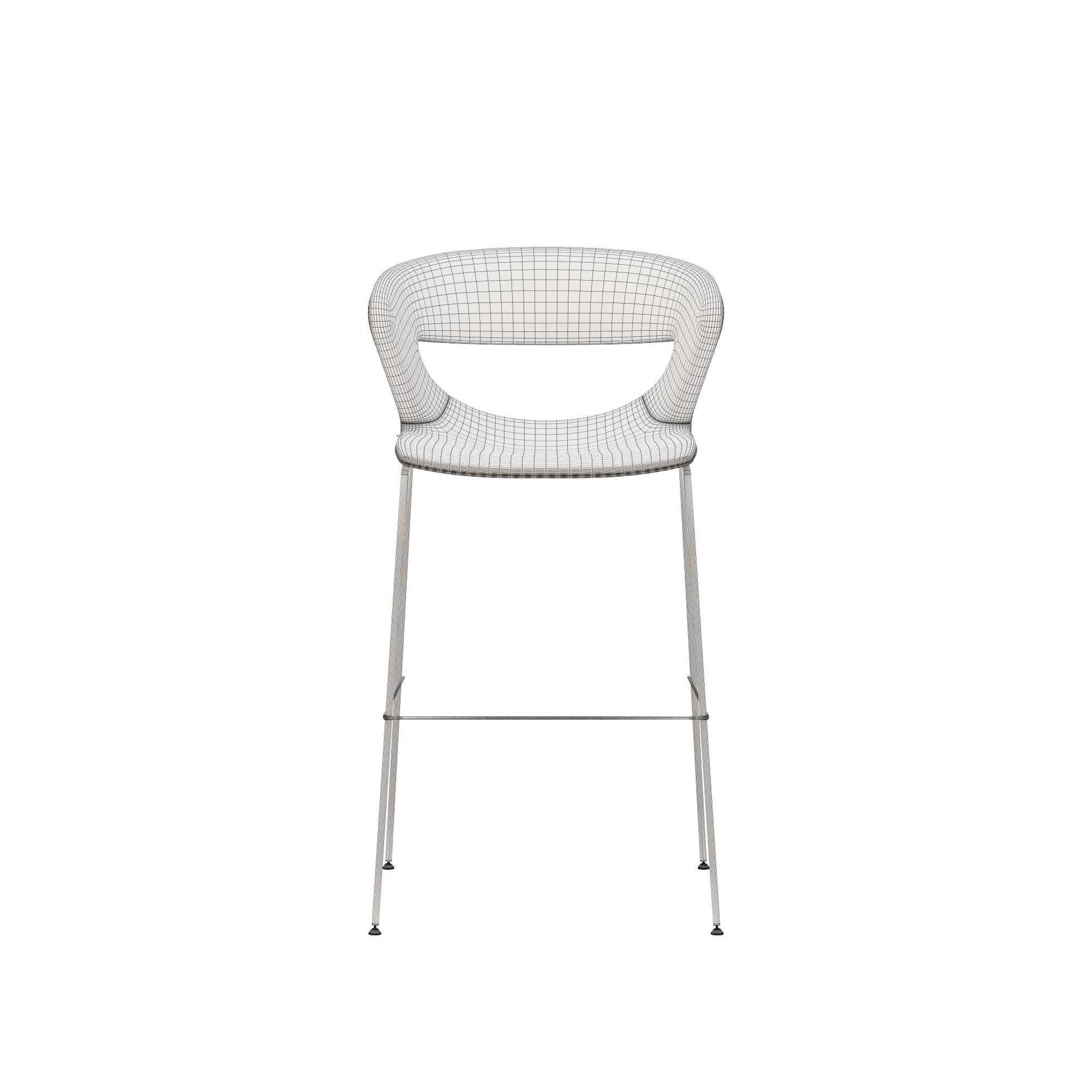 Kastel kicca stool type 3 3D model_6