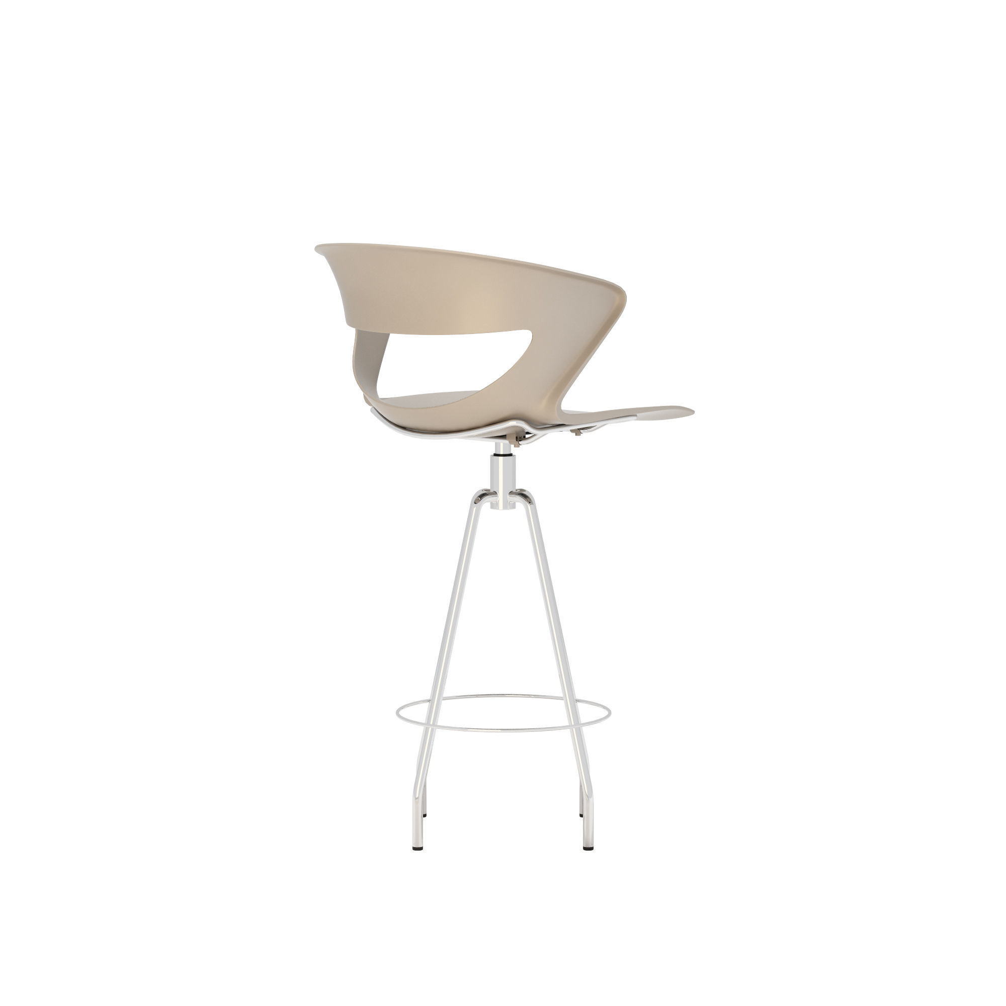 Kastel kicca stool type 4 3D model_3