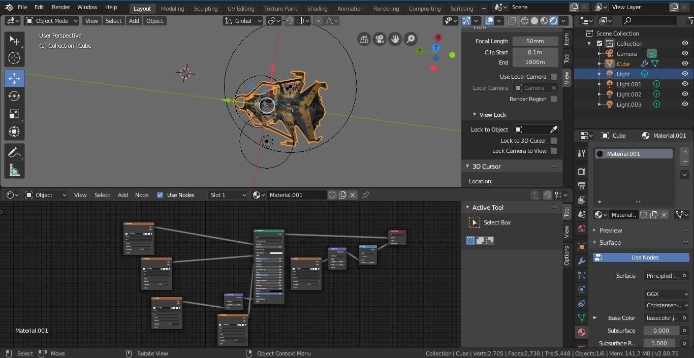 Spaceship ev2 editable model Low-poly 3D model_20