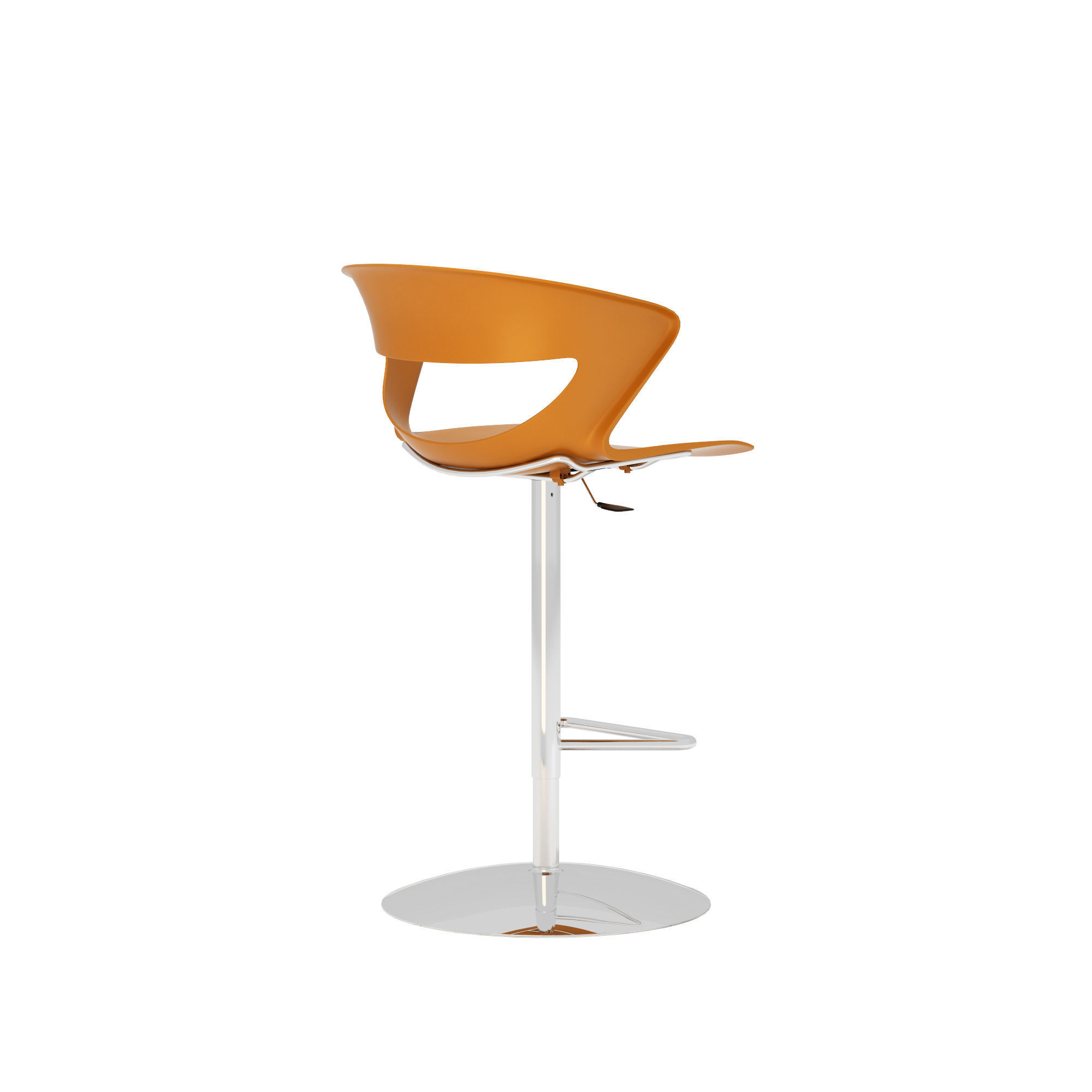 Kastel kicca stool type 6 3D model_3