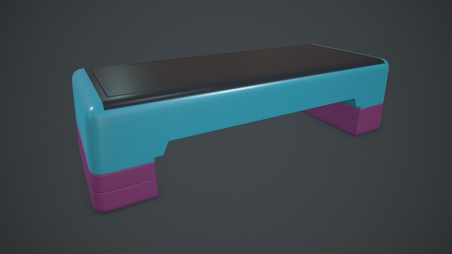 Stepper PBR VR Low-poly 3D model_2