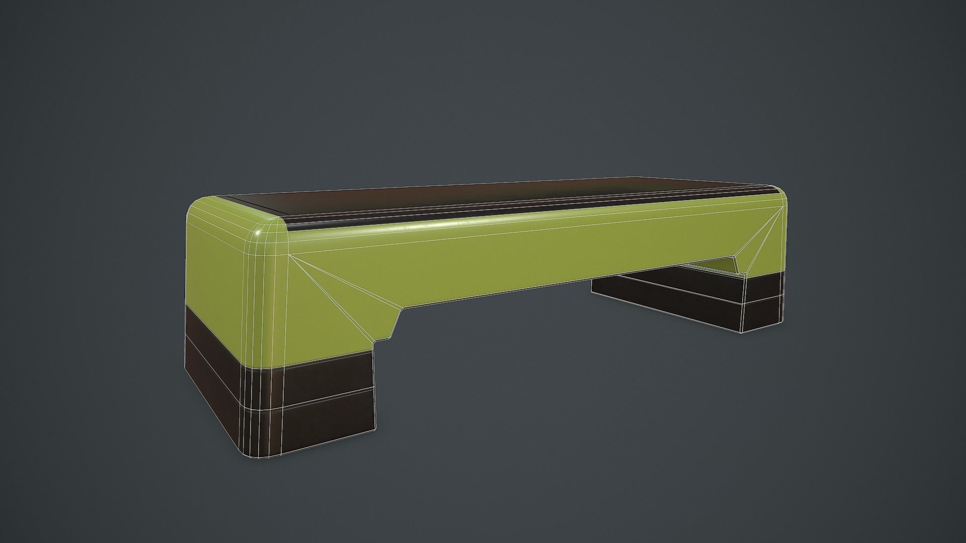 Stepper PBR VR Low-poly 3D model_6