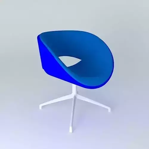 Modern blue chair