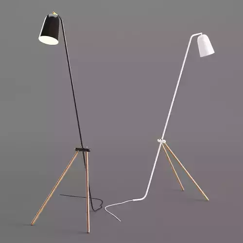 Giraffe floor lamp