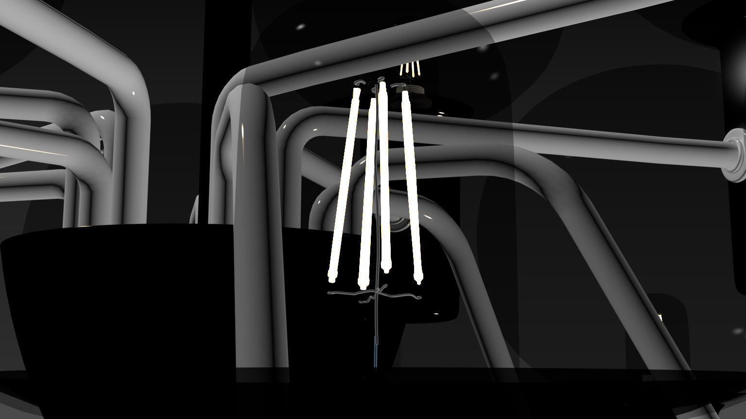 Patricia Ceiling Lamp - Designed by Hans-Agne 3D model_5
