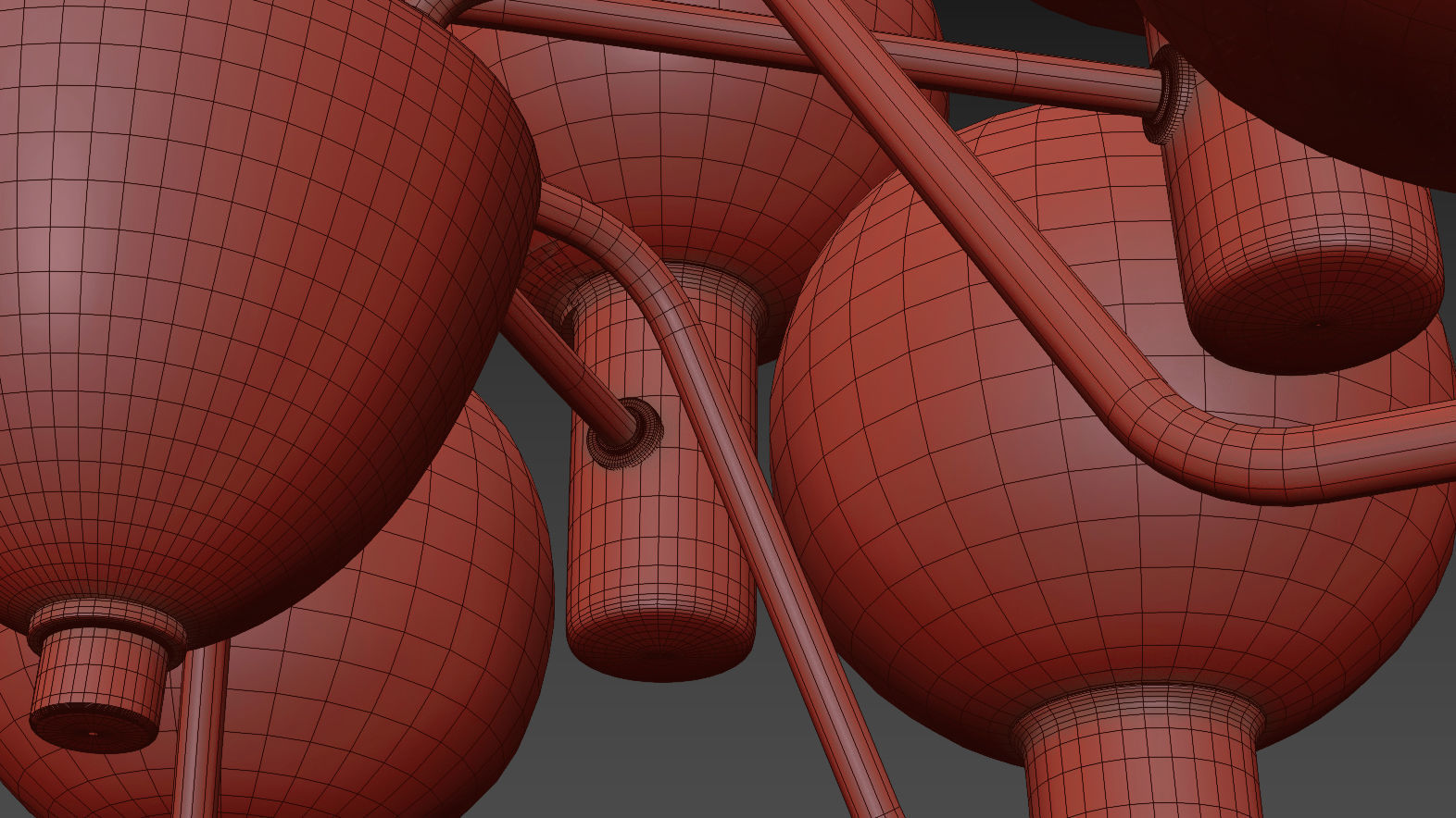 Patricia Ceiling Lamp - Designed by Hans-Agne 3D model_3