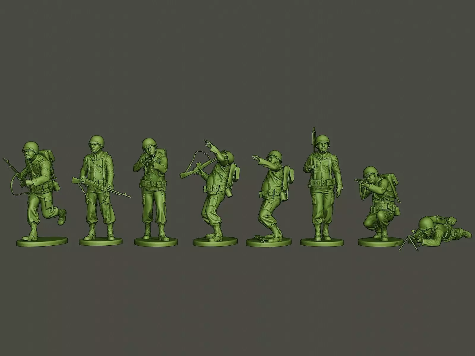 American soldier ww2 A3 Pack