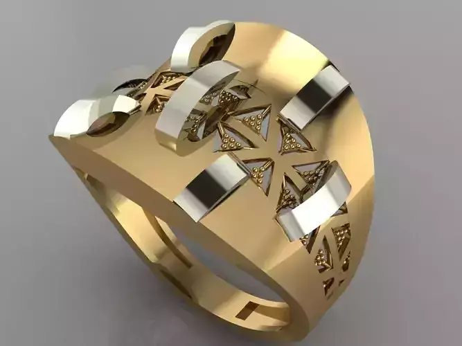 GC GOLD Y0087- Ring 3D print model 3D print model