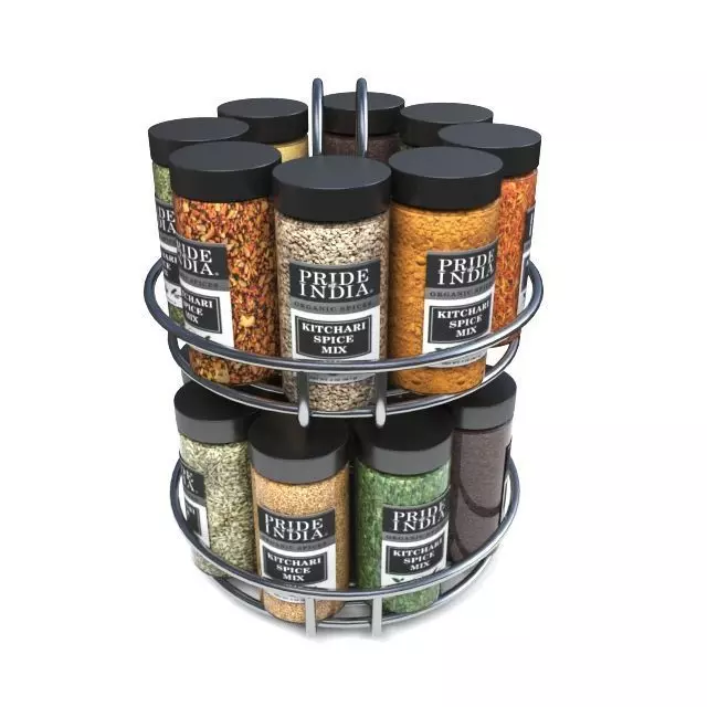 Spice Jars Free 3D model
